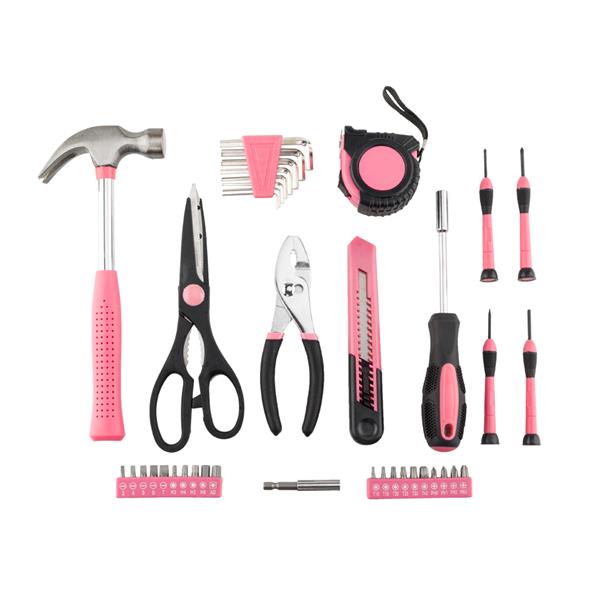 39pcs Tool Kit Pink