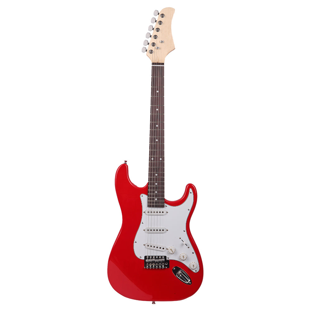 Rosewood Fingerboard Electric Guitar with Shoulder Strap / Guitar Bag / Picks / Cord / Hex Wrench Re