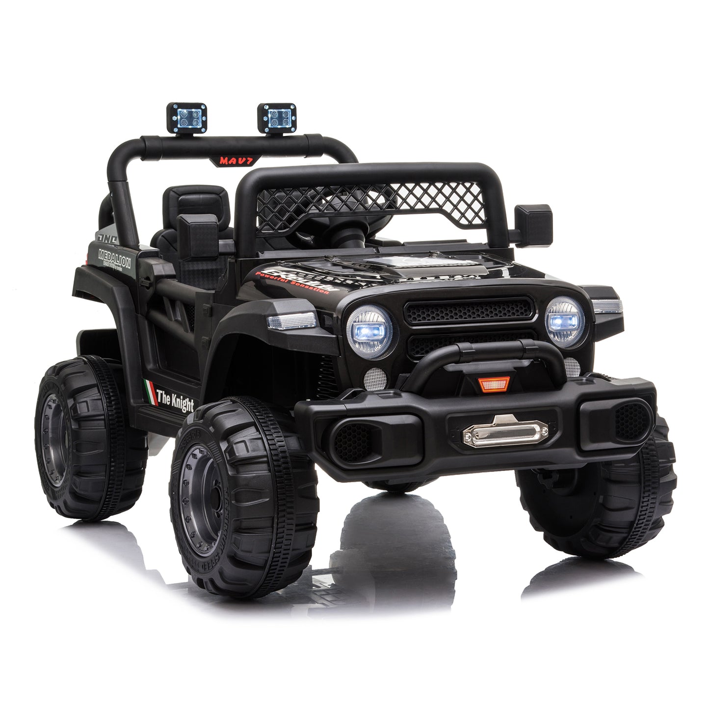 BBH-016 Dual Drive 12V 4.5A.h with 2.4G Remote Control off-road Vehicle Black