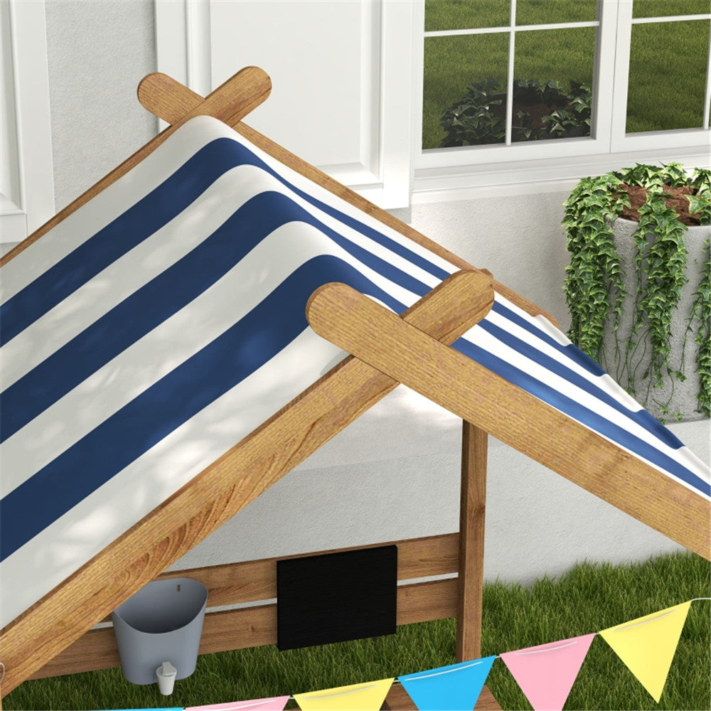 Wooden Sandbox, for 3-7 Years Old Kids ( Amazon Shipping)(Prohibited by WalMart)