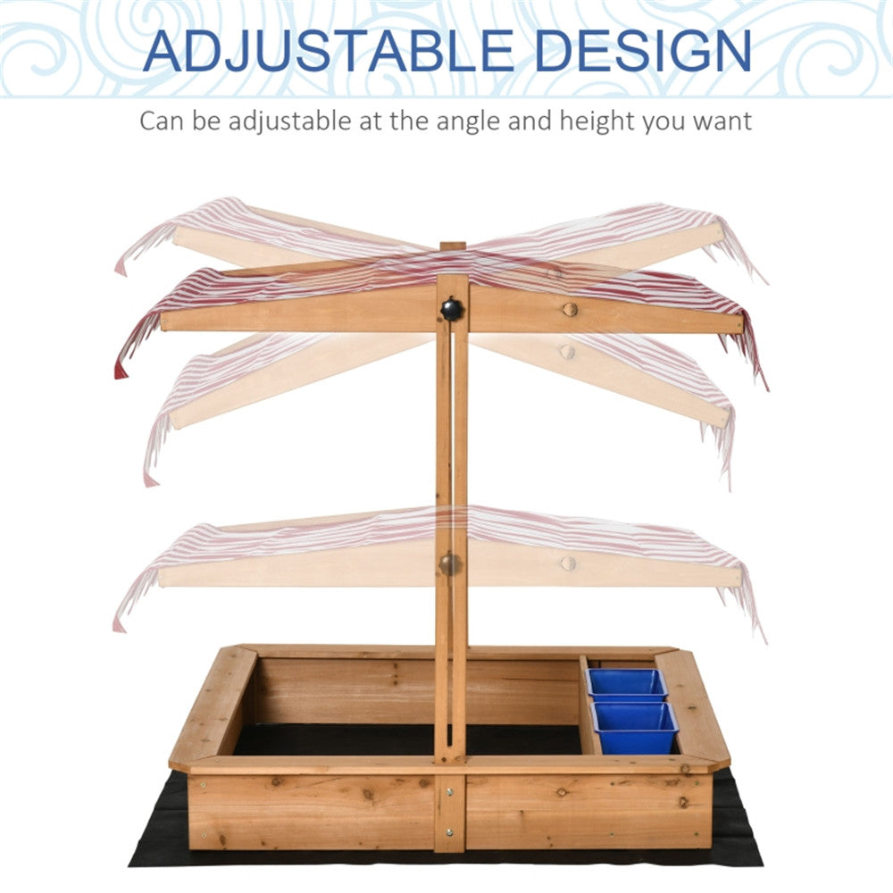 Kids Wooden Sandbox ( Amazon Shipping)(Prohibited by WalMart)