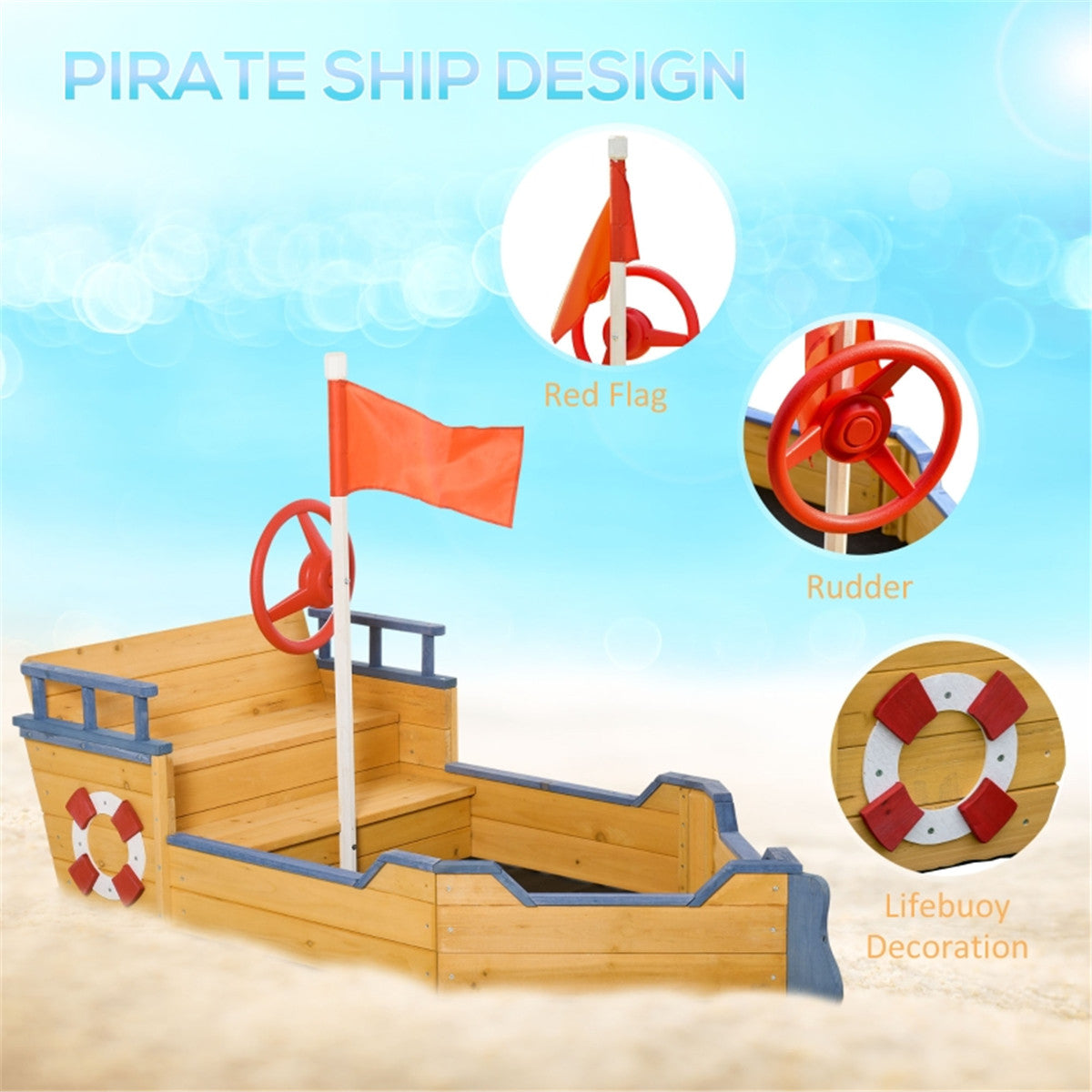 Kids Sandbox with Cover ( Amazon Shipping)(Prohibited by WalMart)
