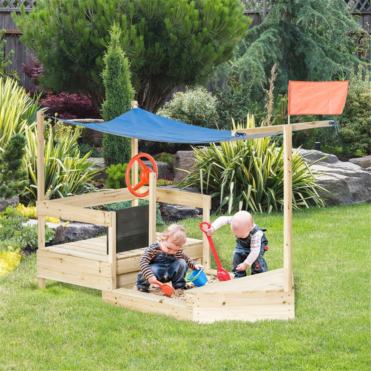 Kids Sandbox with Cover ( Amazon Shipping)(Prohibited by WalMart)
