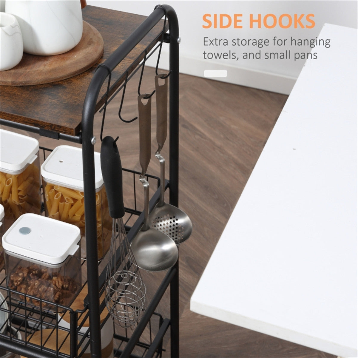 Rolling Cart/Kitchen Cart ( Amazon Shipping)(Prohibited by WalMart)