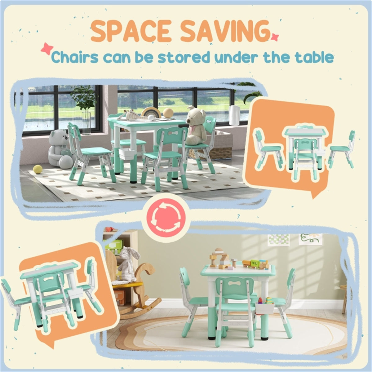 Kids Table and Chair sets