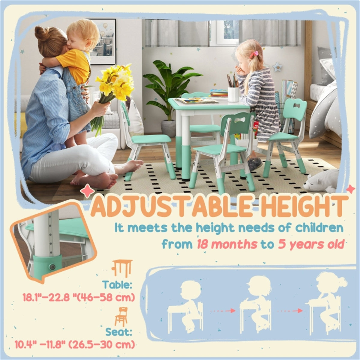 Kids Table and Chair sets
