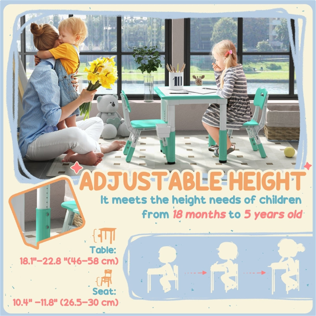 Kids Table and Chair sets