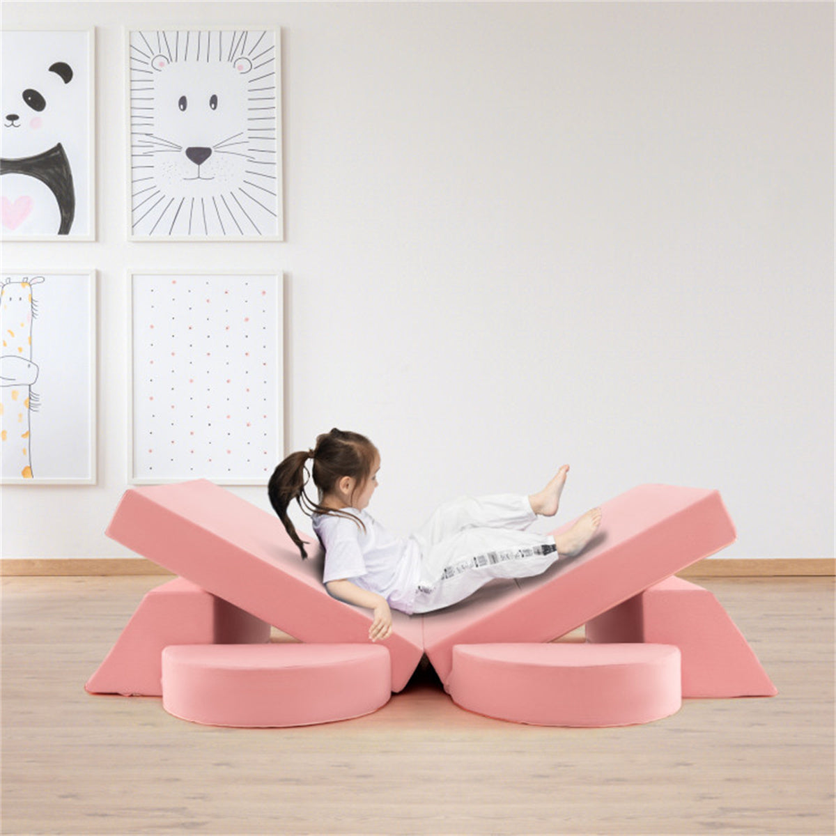 8 Pieces Playroom Sofa