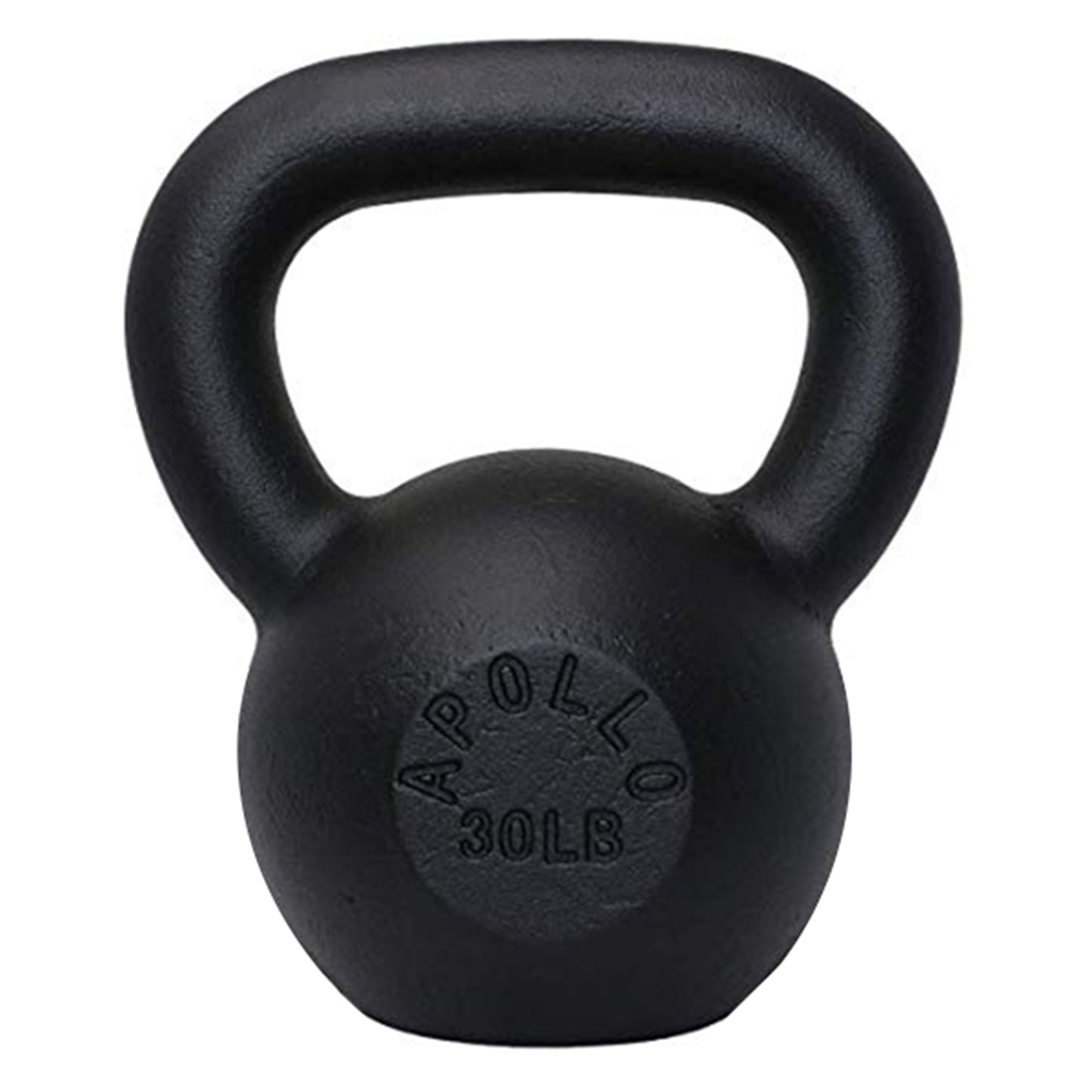 30LBS Solid Cast Iron Kettlebells Ideal for Strength Training, Building Muscles