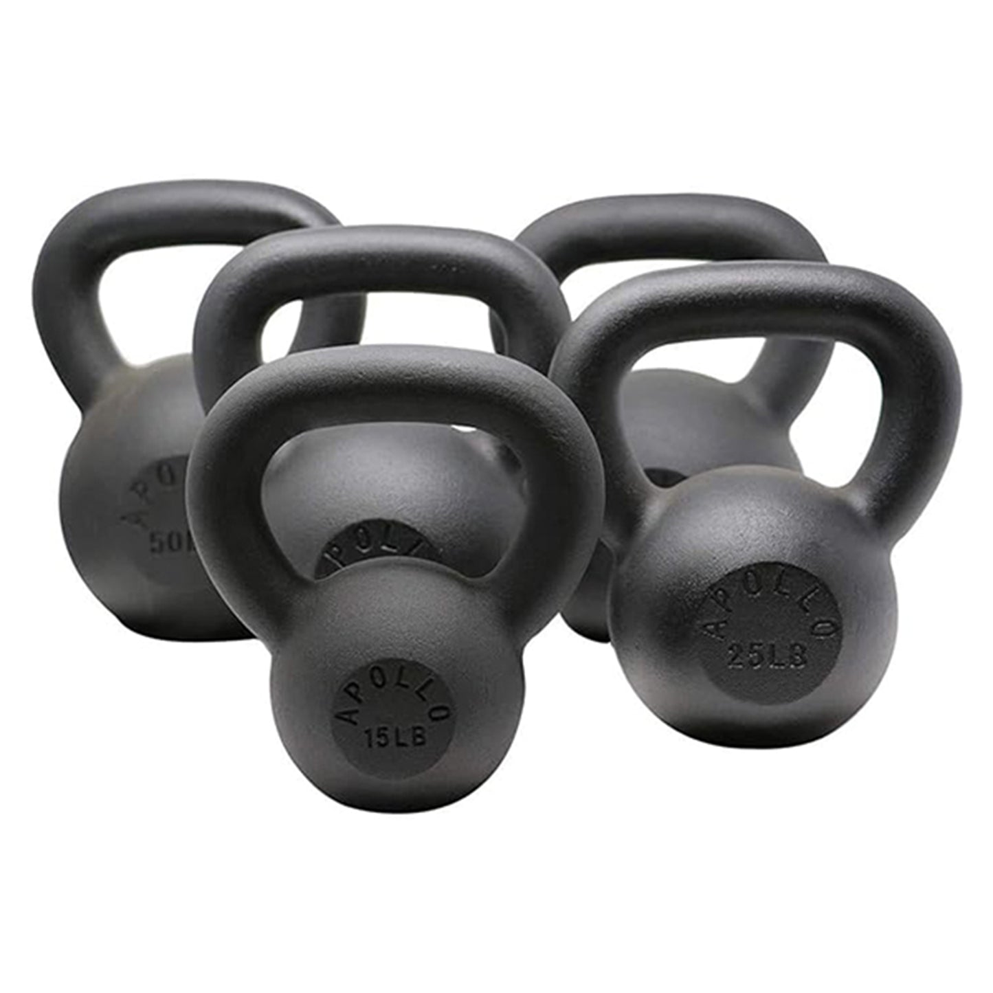 30LBS Solid Cast Iron Kettlebells Ideal for Strength Training, Building Muscles