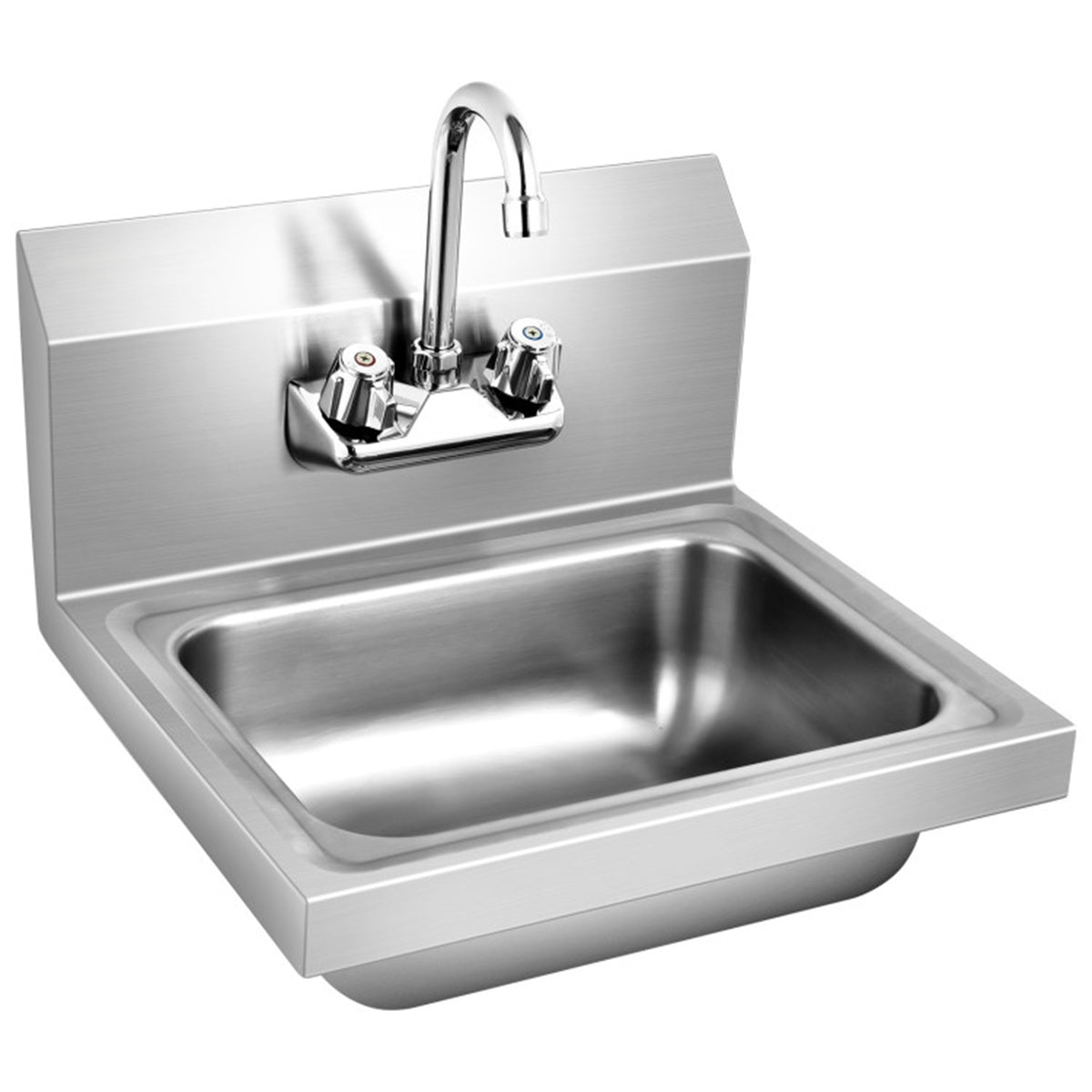 Wall mounted absorption tank anti splash 17" x 15" x 14.5" (L x W x H)