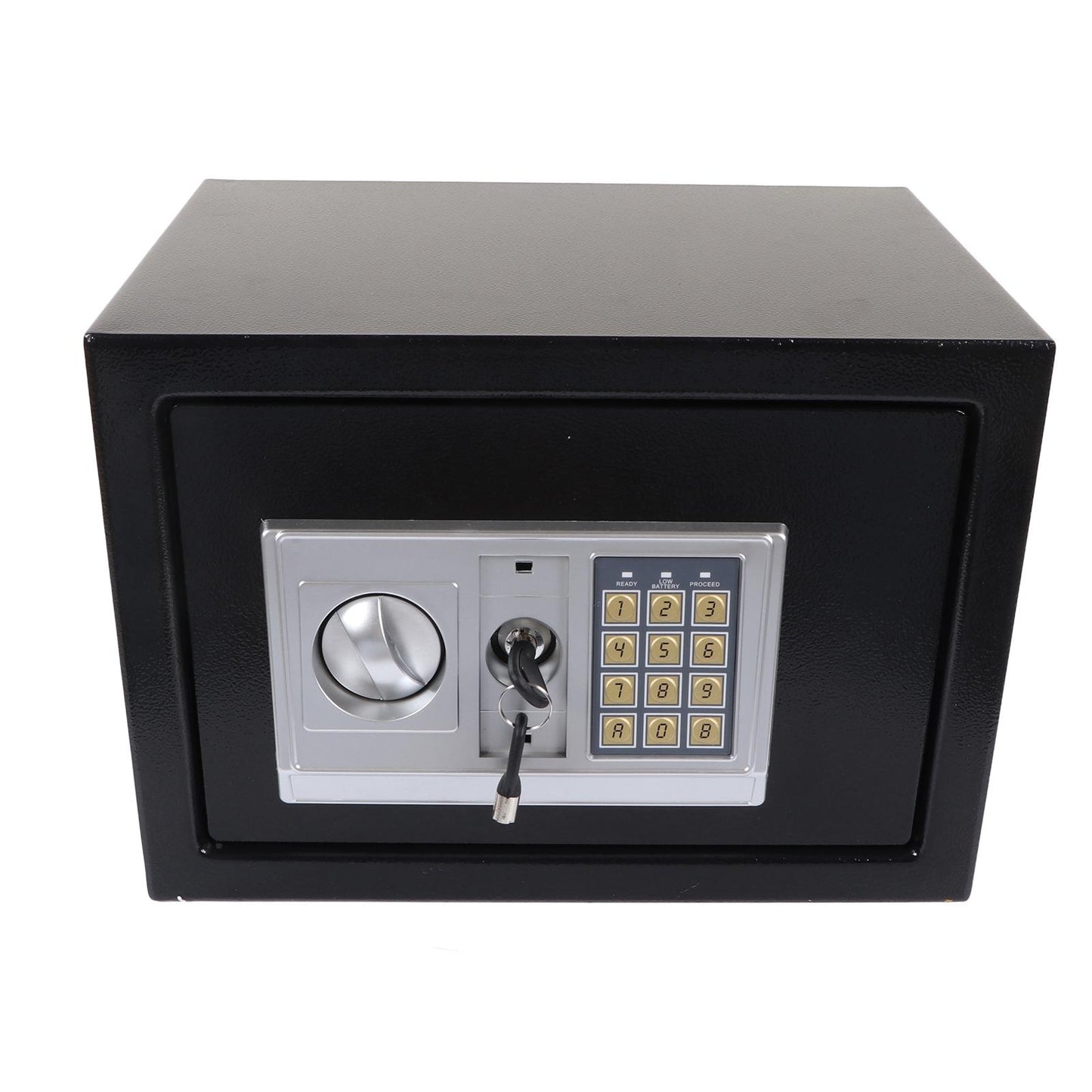 Digital Safe Box with Password and Key, Multifunctional Electronic Security Cabinet for Home Use