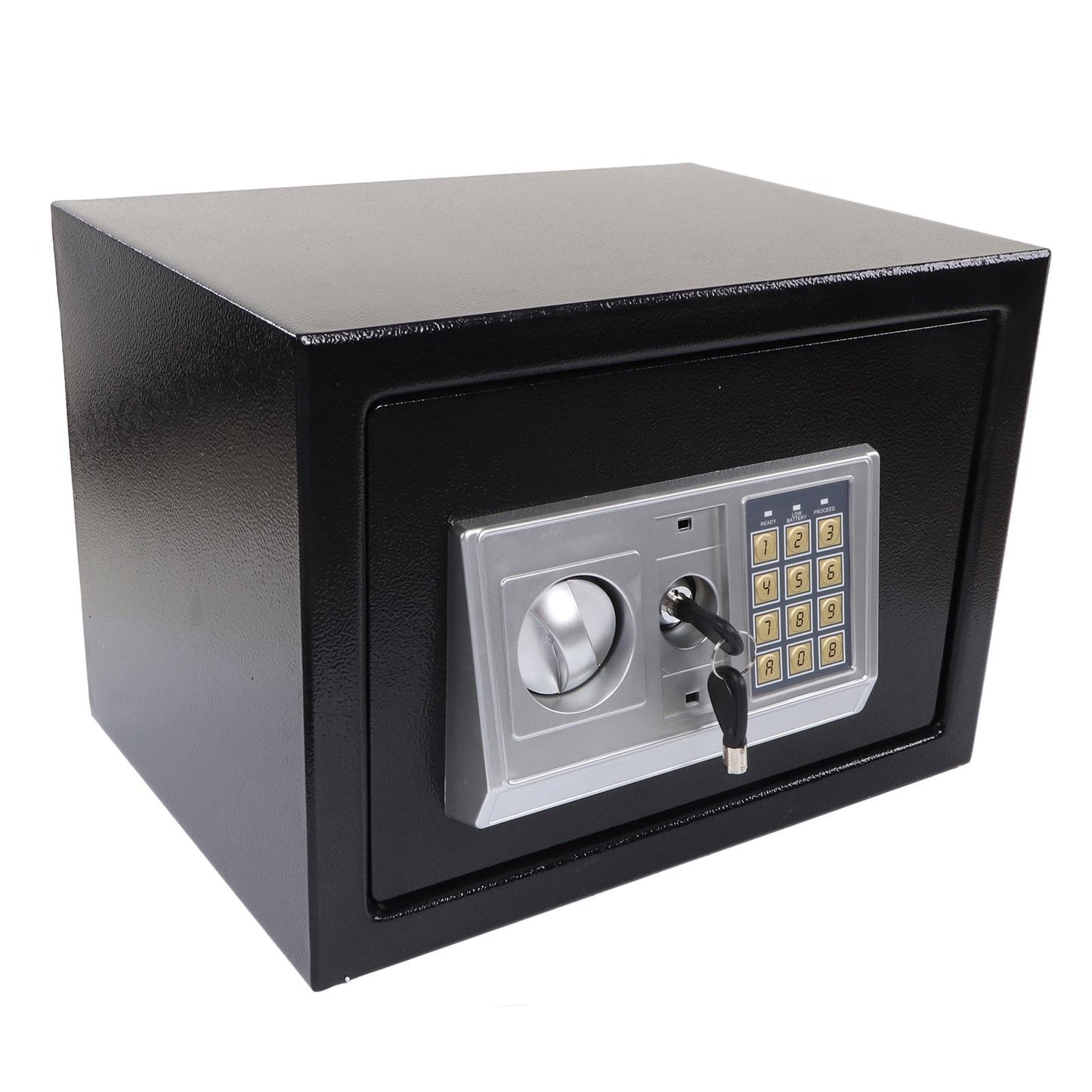 Digital Safe Box with Password and Key, Multifunctional Electronic Security Cabinet for Home Use