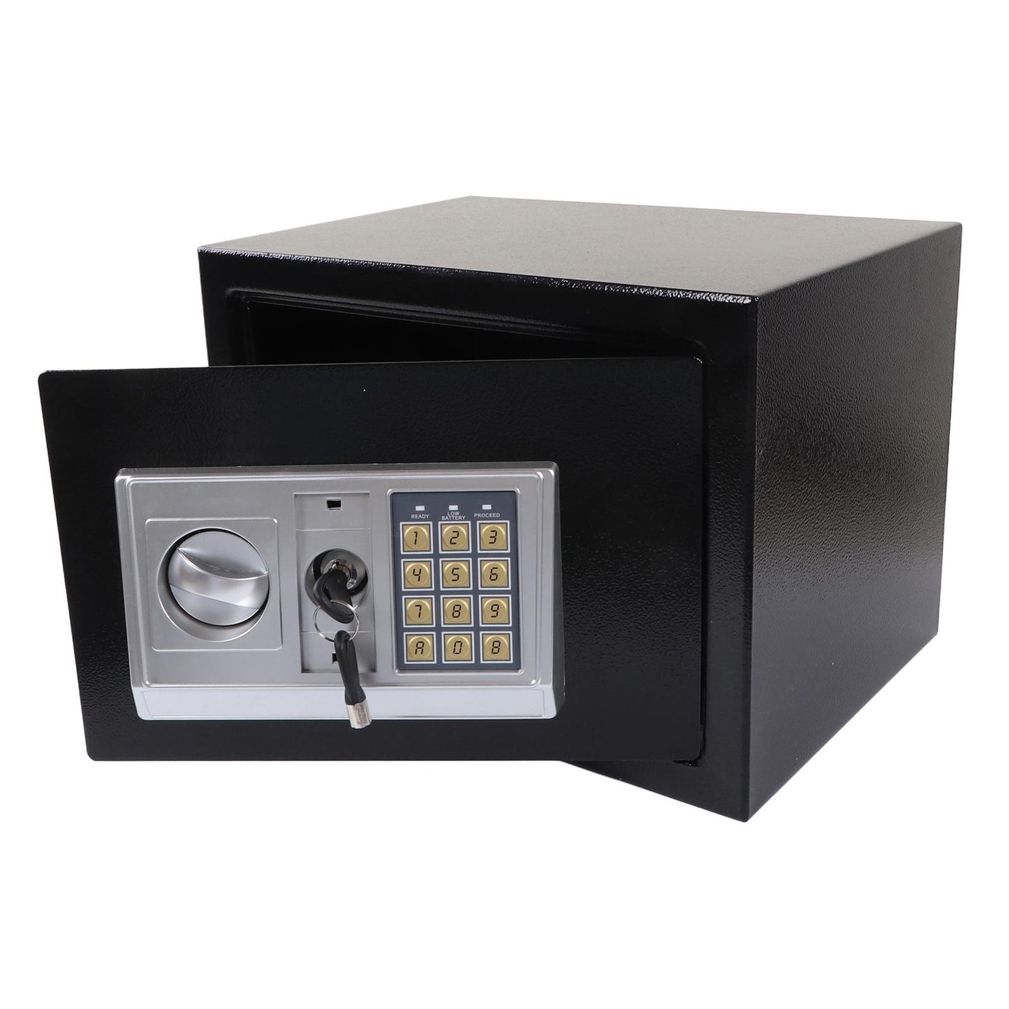 Digital Safe Box with Password and Key, Multifunctional Electronic Security Cabinet for Home Use