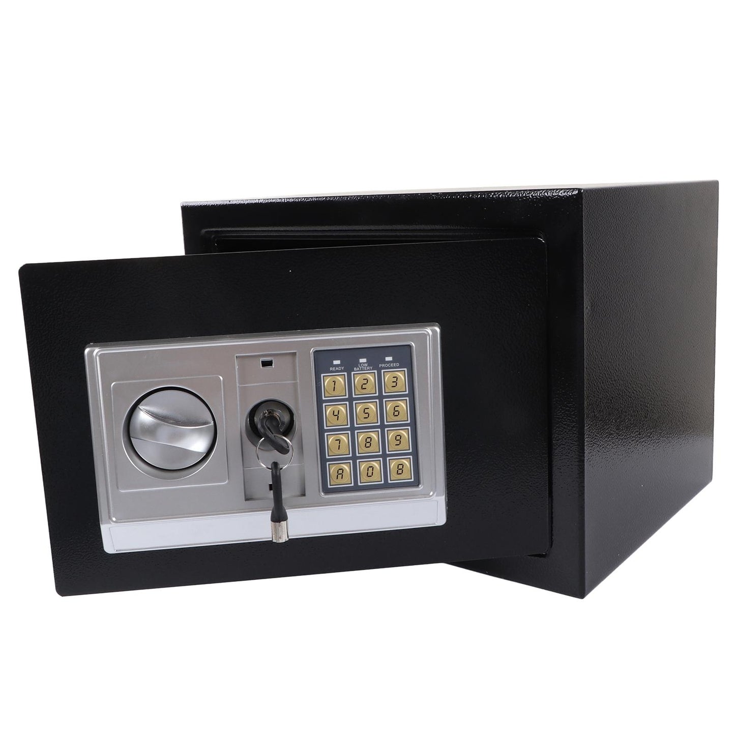Digital Safe Box with Password and Key, Multifunctional Electronic Security Cabinet for Home Use