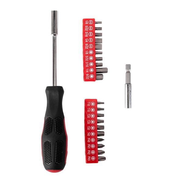 39pcs Tool Kit Red