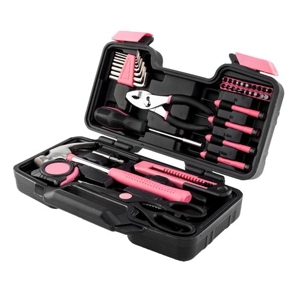 39pcs Tool Kit Pink