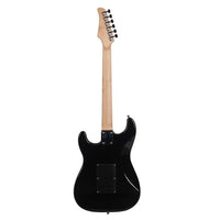 [Do Not Sell on Amazon]Glarry GST Stylish Electric Guitar Kit with Black Pickguard Black