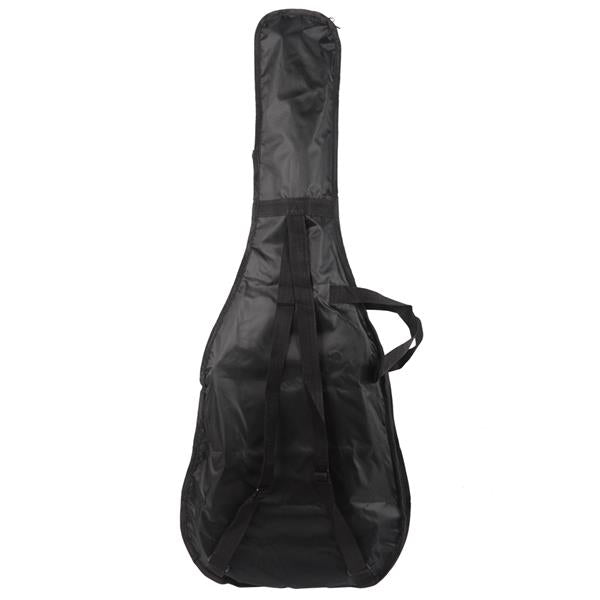Lightning Style Electric Guitar with Power Cord/Strap/Bag/Plectrums Black & White