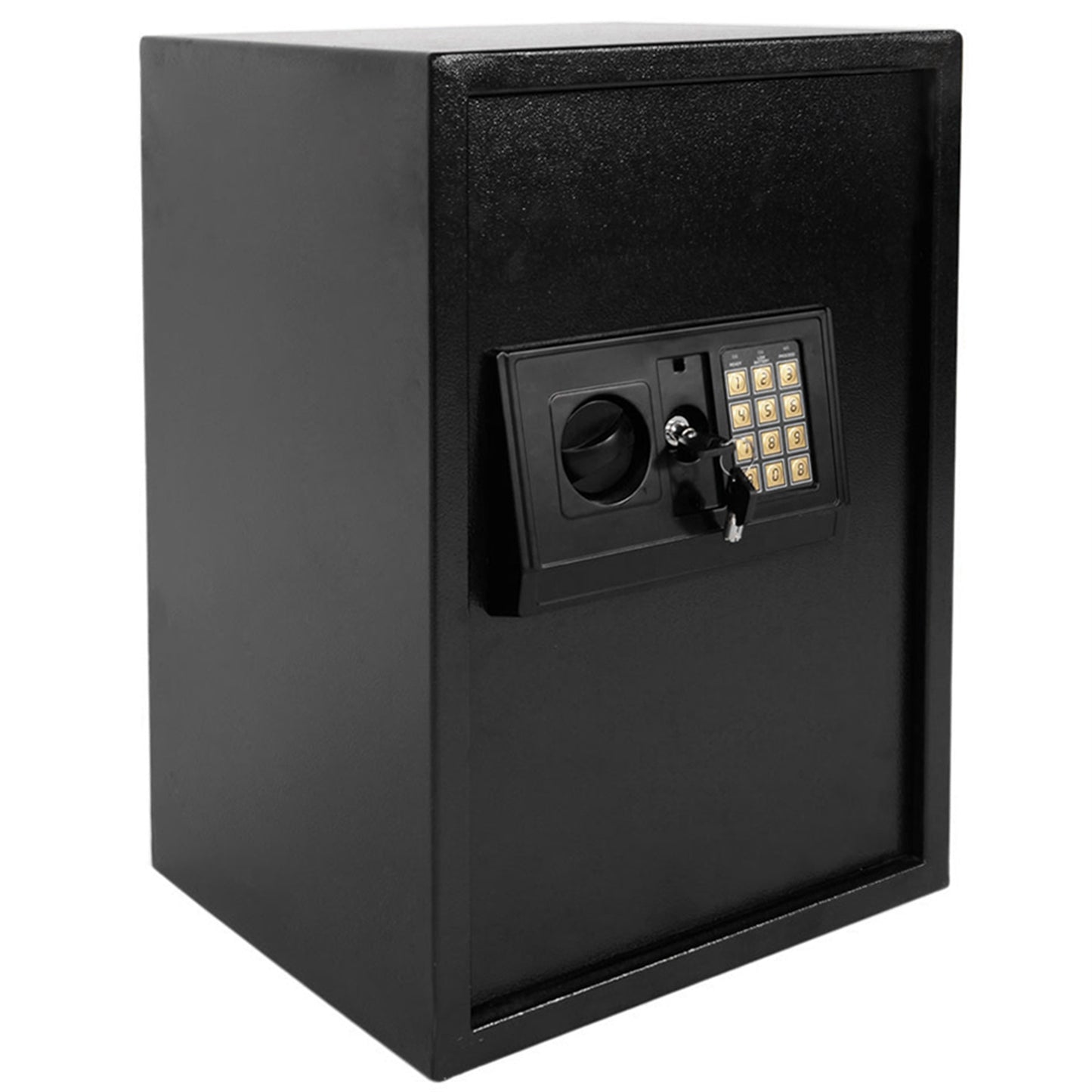 E50EA Home Use Electronic Password Steel Plate Safe Box Black