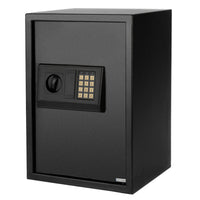 E50EA Home Use Electronic Password Steel Plate Safe Box Black