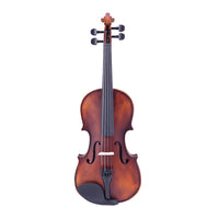 [Do Not Sell on Amazon]Glarry GV200 4/4 Classic Solid Wood Violin Case Bow Violin Strings Rosin Shoulder Rest Electronic Tuner