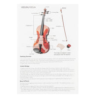 [Do Not Sell on Amazon]Glarry 4/4 Spruce Panel Violin Bright Natural Wood Back Panel Side Plate Rectangular Case Octagonal Prism Bow
