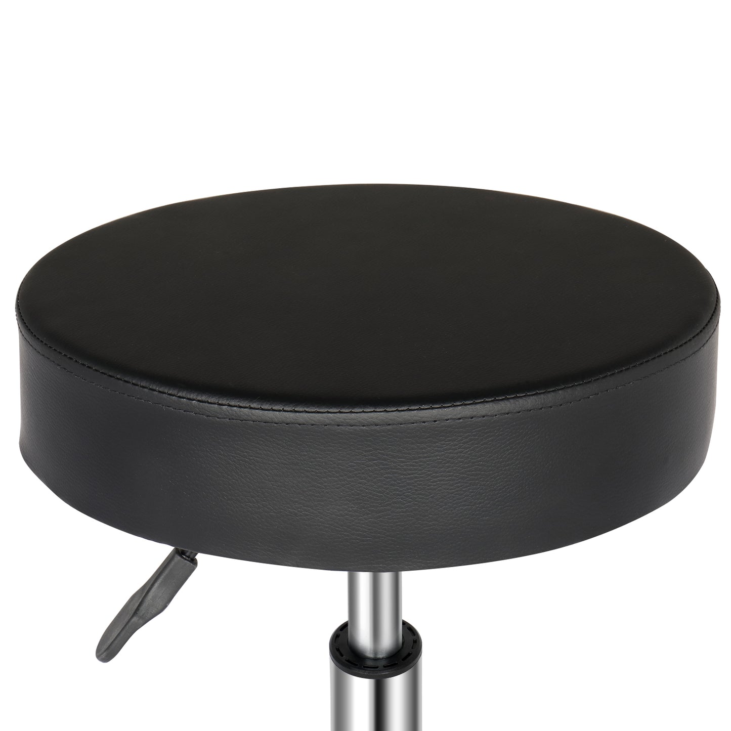 Round Stool Ha Ha Feet Rotation Bar Stool Black