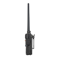 1.5" LCD 5W 144~148MHz / 420~450MHz Dual Band Walkie Talkie with 1-LED Flashlight (Black)