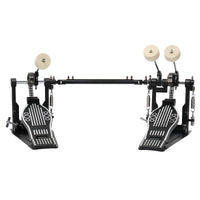 Wool Felt Hammer Double Drum Pedal Professional Double Bass Drum Pedal Black