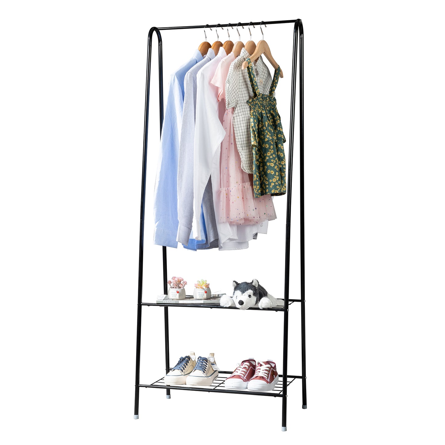 2-Tier Durable Shelf for Shoes Clothes Storage