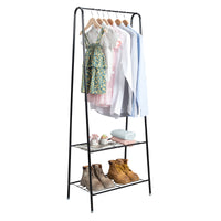 2-Tier Durable Shelf for Shoes Clothes Storage