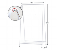 1 ladder to secure hangers (White)