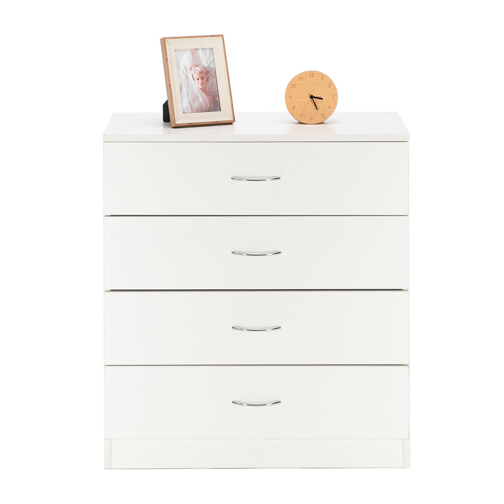 [FCH] Modern Simple 4-Drawer Dresser White(=86913595, 22419080, 72485344)