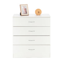 [FCH] Modern Simple 4-Drawer Dresser White(=86913595, 22419080, 72485344)