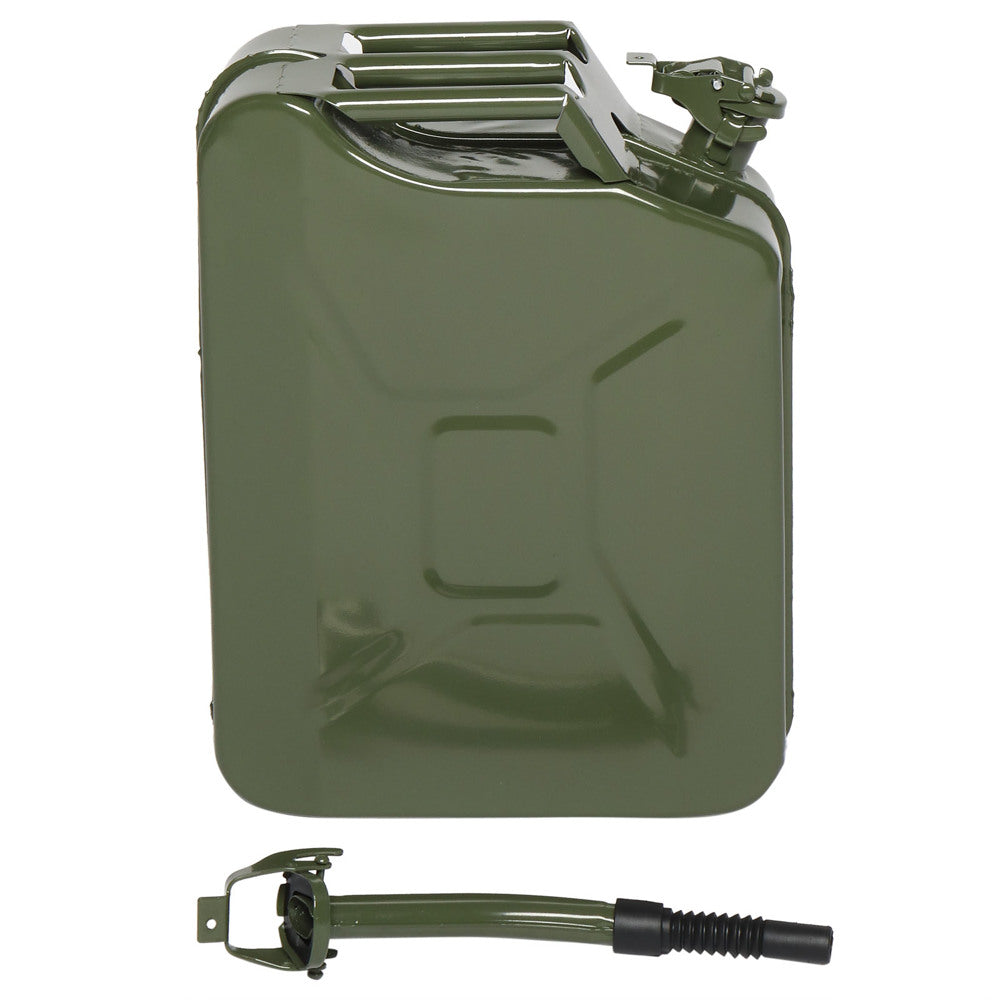 20L Portable American Fuel Oil Petrol Diesel Storage Can Army Green