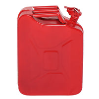 20L US Standard Cold-rolled Plate Petrol Diesel Can Gasoline Bucket with Oil Pipe Red