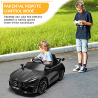 LEADZM Dual Drive 12V 4.5Ah with 2.4G Remote Control Mercedes-Benz Sports Car Black