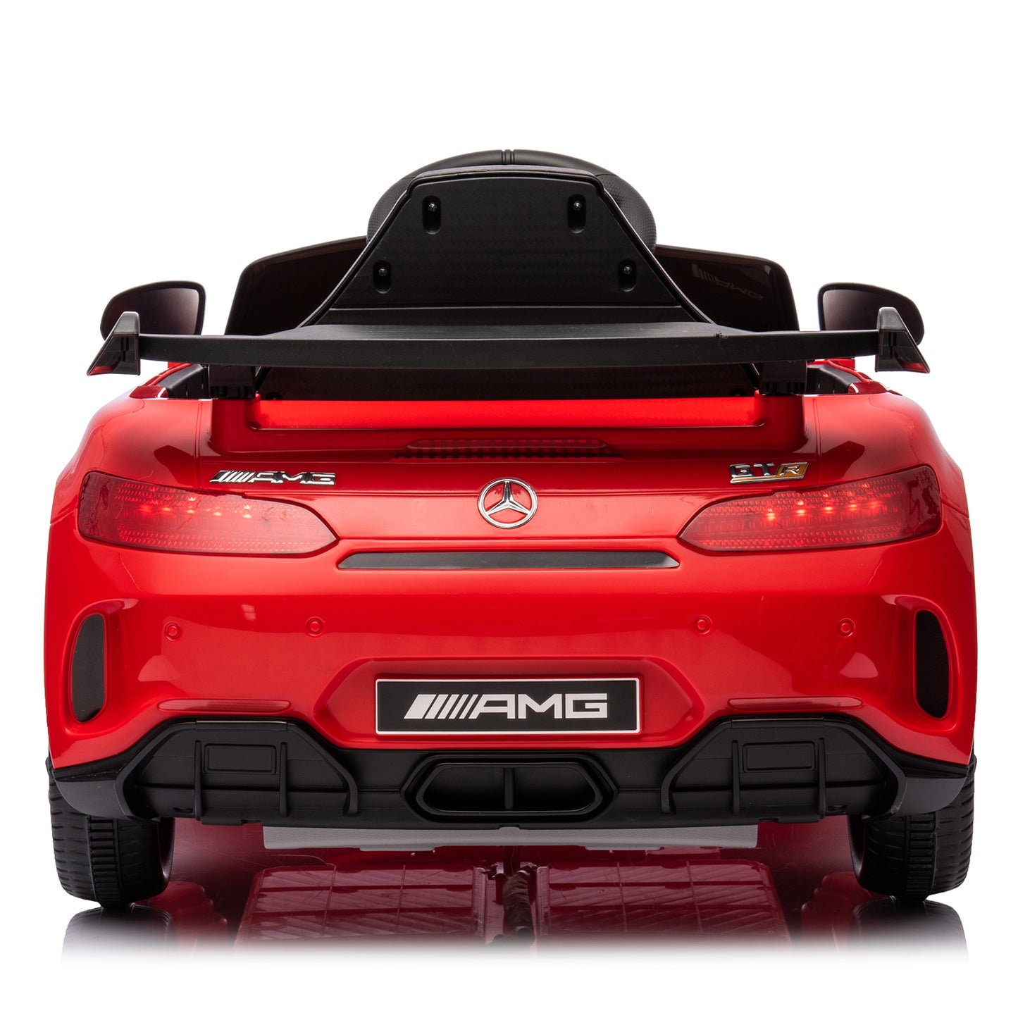 LEADZM Dual Drive 12V 4.5Ah with 2.4G Remote Control Mercedes-Benz Sports Car Red