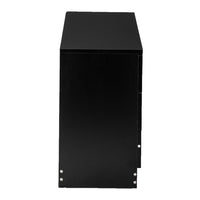 [FCH] Modern Simple 3-Drawer Table Nightstand Dresser Black