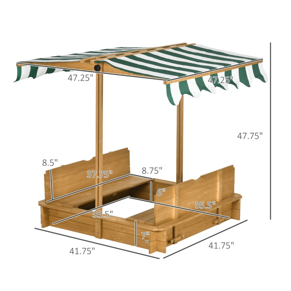 Kids Sandbox with Cover ( Amazon Shipping)（Prohibited by WalMart）