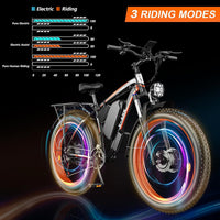 Electric Bike 2000W Dual Motor Fat Tire 26x4 Mountain Bike[Unable to ship on weekends, please place orders with caution]