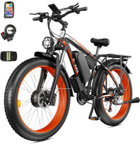 Electric Bike 2000W Dual Motor Fat Tire 26x4 Mountain Bike[Unable to ship on weekends, please place orders with caution]