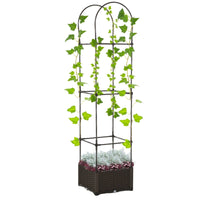 Planter、Flower shelf, Garden Bed with Trellis