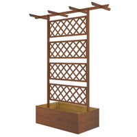 Wooden Planter、Flower shelf,Wooden Garden Trellis