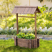 Wooden Planter、Flower shelf