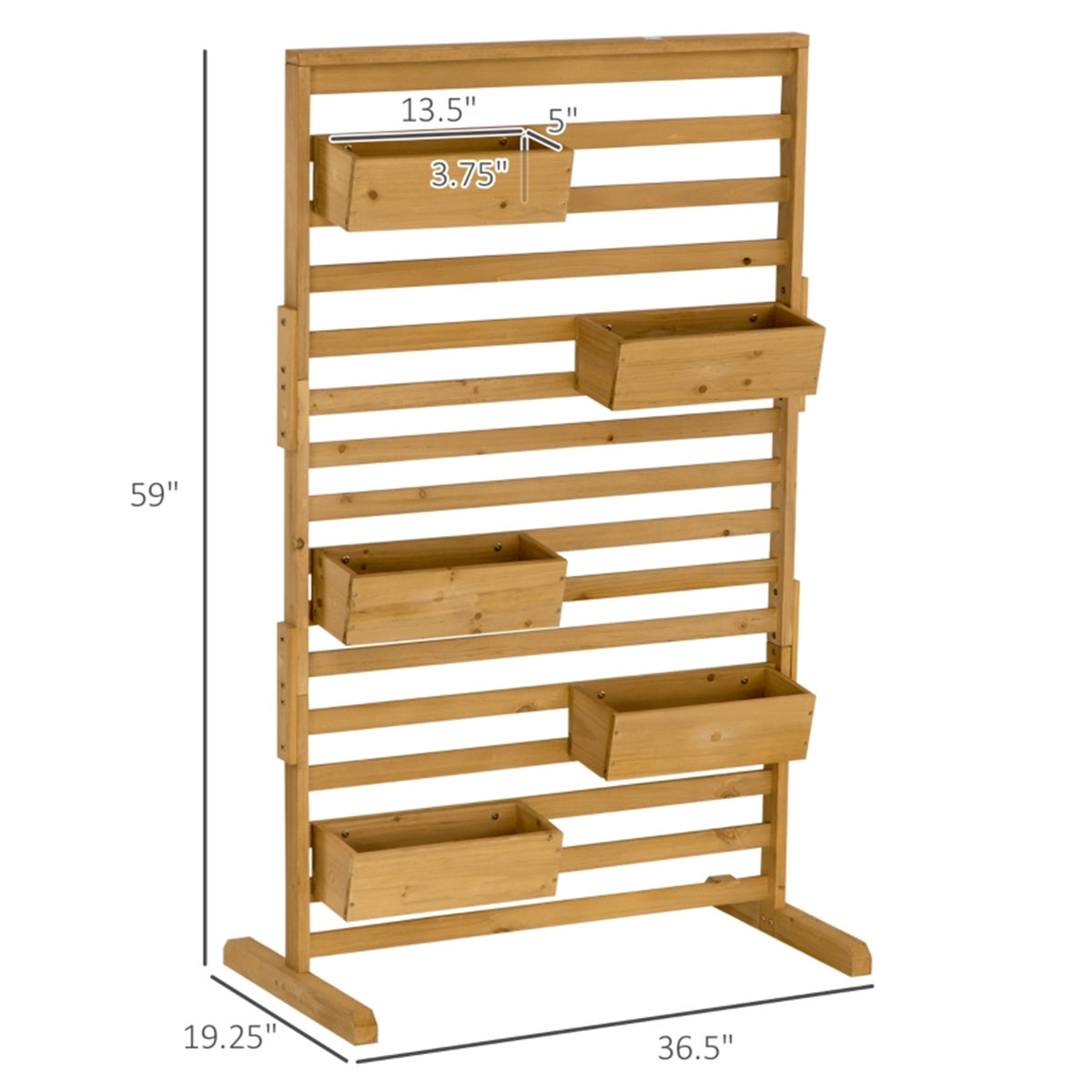 Wooden Planter、Flower shelf,Wooden Plant Trellis Stand