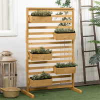 Wooden Planter、Flower shelf,Wooden Plant Trellis Stand