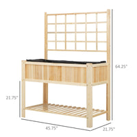 Wooden Planter、Flower shelf,Wood Planter Box,Wooden Garden Box