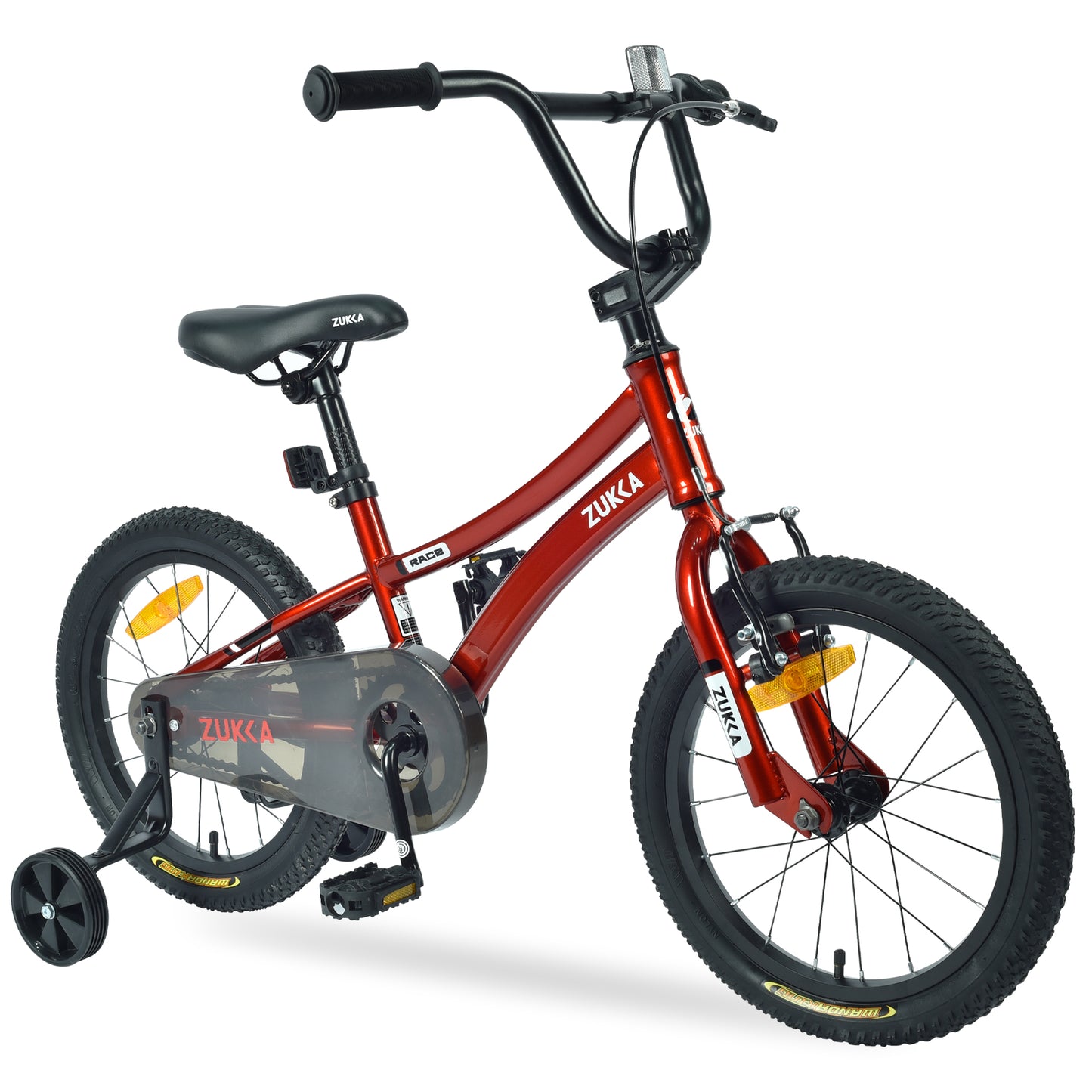 Kids Bike,16 Inch Kids' Bicycle with Training Wheels for Boys Age 4-7 Years,Multiple Colors